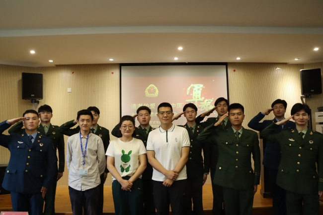 清澈的爱，只为中国——学校人武部举行大学生军营故事分享会